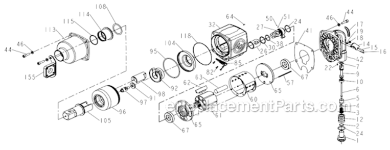 Part Location Diagram of P089507 Chicago Pneumatic Airoilene Oil